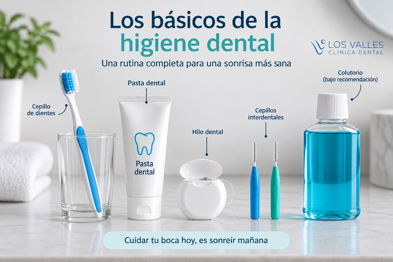 qué pasa si no te cepillas los dientes Lo ideal en una rutina completa de higiene es el cepillado, la limpieza de los espacios interdentales, el uso del hilo dental y un colutorio, según las necesidades de cada paciente. A esto hay que añadir las revisiones odontológicas periódicas, que permiten detectar problemas en fases iniciales y comprobar el estado general de tu salud bucodental. En este caso, qué pasa si no te cepillas los dientes.